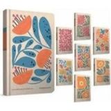 Mikasso 7239 Gardenia Iplik Dikiş Sert Kapak Defter 17X24 120 Yaprak Kareli Sert Düz Renkli 120 Yaprak Orta - Çok Renkli
