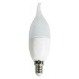 Mikasso 7W Beyaz Kıvrık Buji LED Ampul E14