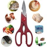 Mikasso 8 Fonksiyonlu Sihirli Makas Mutfak Makası Tavuk Bölme Parçalama Çelik