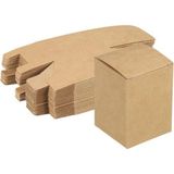 Mikasso 8,4X8,4X13,4 cm E-Ticaret Kutusu - Mum Kutusu -Kraft- 50 Adet Kahverengi 8 x 8 x 10