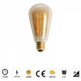 Mikasso 8W Rustik LED Ampul Amber ST94 - Çok Renkli