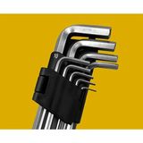 Mikasso 9 Parça Kısa Boy Çelik Alyan Anahtar Seti (Allen Set) Keneth Kısa Alyan Takımı -9pcs - 2MM-10MM
