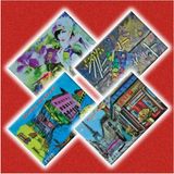 Mikasso 9083 Resim Defteri Spiralli Karton Kapak 15 Yaprak 25X35 cm (12 Li Paket) Karton Spiralli Çizgisiz 3 - Çok Renkli