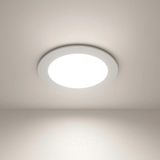 Mikasso 9W Beyaz Işık Slim LED Panel Yaylı Ince Kasa Sıva Altı, Güçlü Beyaz Işık Spot Lamba