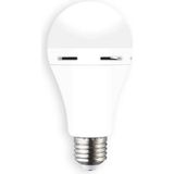 Mikasso 9W Şarjlı LED Ampul E27 Duy 6400K Beyaz Işık – Elektrik Kesintisine Karşı Acil Işık