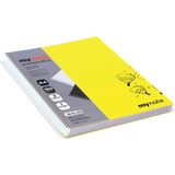 Mikasso A-4 Spiralli Defter Plastik Kapak Mynote Premium 3+1 Seperatörlü Kareli-Çizgili 120 Yaprak Karton Sp - Çok Renkli