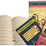 Mikasso A4 40 Yp Güzel Yazı Defteri Karton Düz Çizgili 40 Yaprak Orta Boy Beyaz Konsept Defterler A4 - Çok Renkli