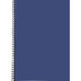 Mikasso A4 Spiralli Pvc Kapaklı 80 Yaprak Kareli Defter 1 Adet Denim Yumuşak Spiralli Kareli Orta Boy Lacive - Çok Renkli