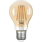 Mikasso A60 Filament Edison Tip Rustik E-27 Bal Cam 6 W LED Ampul - Günışığı Erd-37 Beyaz - Çok Renkli