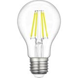 Mikasso A60 Filament Edison Tip Rustik E-27 Şeffaf Cam 6 W LED Ampul - Beyaz Işık Erd-96 Beyaz - Çok Renkli