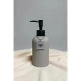 Mikasso Acar Rory Collection Sıvı Sabunluk | Dekoratif Banyo ve Mutfak Aksesuarı 320 ml Poliresin Gri - Çok Renkli
