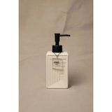 Mikasso Acar Rory Stonware Collection 300 ml Sıvı Sabunluk | Banyo ve Mutfak Sabun Dispenseri Krem Seramik K - Çok Renkli
