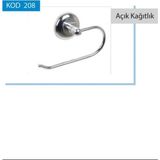 Mikasso Açık Tuvalet Kağıtlığı ROYALEKS-TAÇ208-SM Belirtilmemiş Çok Renkli