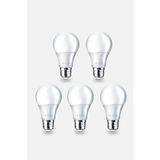 Mikasso Ack 9W LED Ampül 5 Li Beyaz