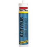 Mikasso Acryrub Silikonize Mastik Beyaz 500 gr