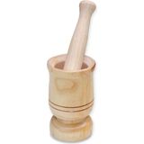 Mikasso Ağaç Havan 10 cm Ahşap