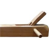 Mikasso Ahşap Planya - Kollu Tutmalı Marangoz El Rende 16X6 cm - Çok Renkli