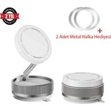 Mikasso Ahtapod Petek Girişli Araç Telefon Tutucu - Gri Casper Vıa X20 Uyumlu Siyah Mikro Petek - Çok Renkli