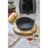 Mikasso Airfryer Silikon Pişirme Kabı Silikon Kırmızı