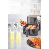 Mikasso Airfryer Sprey Yağdanlık 220ML Kolay Kullanımlı Yağdanlık Zeytinyağı ve Yağ Püskürtücü Beyaz