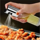 Mikasso Airfryer Sprey Yağlık - Püskürtmeli Yağlık - 1 Adet 100 ml Cam Şişe Sprey Yağlık Gümüş Cam