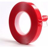 Mikasso Akrilik Şeffaf Silikonlu Süper Güçlü Çift Taraflı Bant 10 mm x 5 M