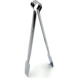 Mikasso Akt Barbekü Küçük Mangal Maşası 18CM Emaye Beyaz