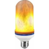 Mikasso Alevli LED Ampul 5 Watt E27 Duy'lu Ateş Efektli LED Alevli Lamba - Çok Renkli