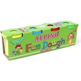 Mikasso Alpıno DP000302 4'lü Oyun Hamuru 130 gr Kahverengi - Çok Renkli
