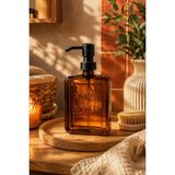 Mikasso Amber Cam Sıvı Sabunluk 450ML Cam Kahverengi - Çok Renkli