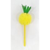 Mikasso Ananas Tüylü Jel Kalem Sarı - Çok Renkli