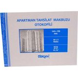 Mikasso Apartman Tahsilat Makbuzu Otokopili 140X190 mm 50X2 Nüsha – 2’li Ekonomik Set Karton 50 Yaprak Belir - Çok Renkli