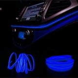 Mikasso Araç Araba Içi Torpido Ledi Renkli Ip Neon LED 2 Metre Mavi Neon - Çok Renkli