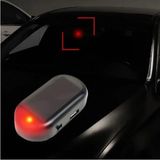 Mikasso Araç Içi Caydırıcı Kamera Solar LED Panel Caydırıcı Korkutucu Kırmızı LED Şarjlı - Çok Renkli