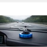 Mikasso Araç Içi Kokulu Güneş Enerjili Helikopter Similatör(Lacivert) - Çok Renkli