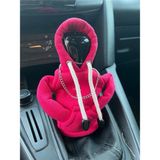 Mikasso Araç Vites Kılıfı - Vites Poları - Vites Kıyafeti - Her Araca Uyumlu Pembe Zincirli - Çok Renkli