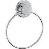 Mikasso Arkası Yapışkanlı Yuvarlak Metal Havluluk Askısı Aparatı Metal Metalik Cn