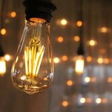 Mikasso Armut Dekoratif Retro Rustik Ampül E27 Standart Duy 220V Ev Cafe Aplik Abajur Tavan Ampül - Çok Renkli