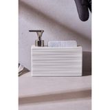 Mikasso Ash Beige 750 ml Porselen Mutfak Sıvı Sabunluk Porselen Bej - Çok Renkli
