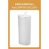 Mikasso Askı Kancalı Kalorifer Suluğu Hava Nemlendirici Petek Suluğu Beyaz