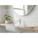 Mikasso Athena Banyo Alt Sunum Tepsisi 15X7CM Seramik Beyaz - Çok Renkli