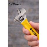 Mikasso Ayarlanabilir Ingiliz Anahtarı (0–20 Mm) - Çok Renkli