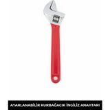 Mikasso Ayarlanabilir Kurbağacık Ingiliz Anahtarı - Çok Renkli