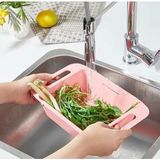 Mikasso Ayarlanabilir Lavabo Istasyonu Ayarlanabilir Pratik Lavabo Süzgeçi Plastik