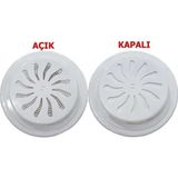Mikasso Ayarlı Cam Menfezi Doğalgaz Menfez Kapağı