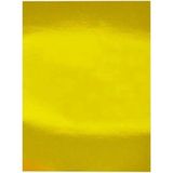 Mikasso Aynalı Metalik Metalize Fon Kartonu Altın Sarı (Gold) 50X70CM 1 Adet (Tek Renk) - Çok Renkli