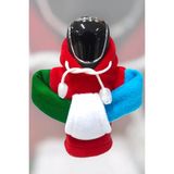 Mikasso Azerbaijan Bayrağı Vites Kıyafeti Araç Aksesuarı Hoodie Kapşonlu Vites Poları Vites Sweatshirt - Çok Renkli