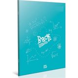 Mikasso Back A4 40 Yaprak Tel Dikişli Plastik Kapak Defter (4979) Çizgili Turkuaz Karton Düz Çizgili 40 Yapr - Çok Renkli