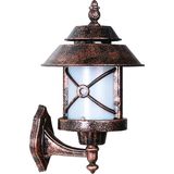 Mikasso Bahçe Aydınlatma Balkon Teras Aplik Plastik Eskitme Renk Boy 40CM - Çok Renkli
