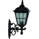 Mikasso Bahçe Fener Aplik - Bahçe Teras Balkon Duvar Aplik Bahçe Apliği Aydınlatma Boy 50CM - Çok Renkli